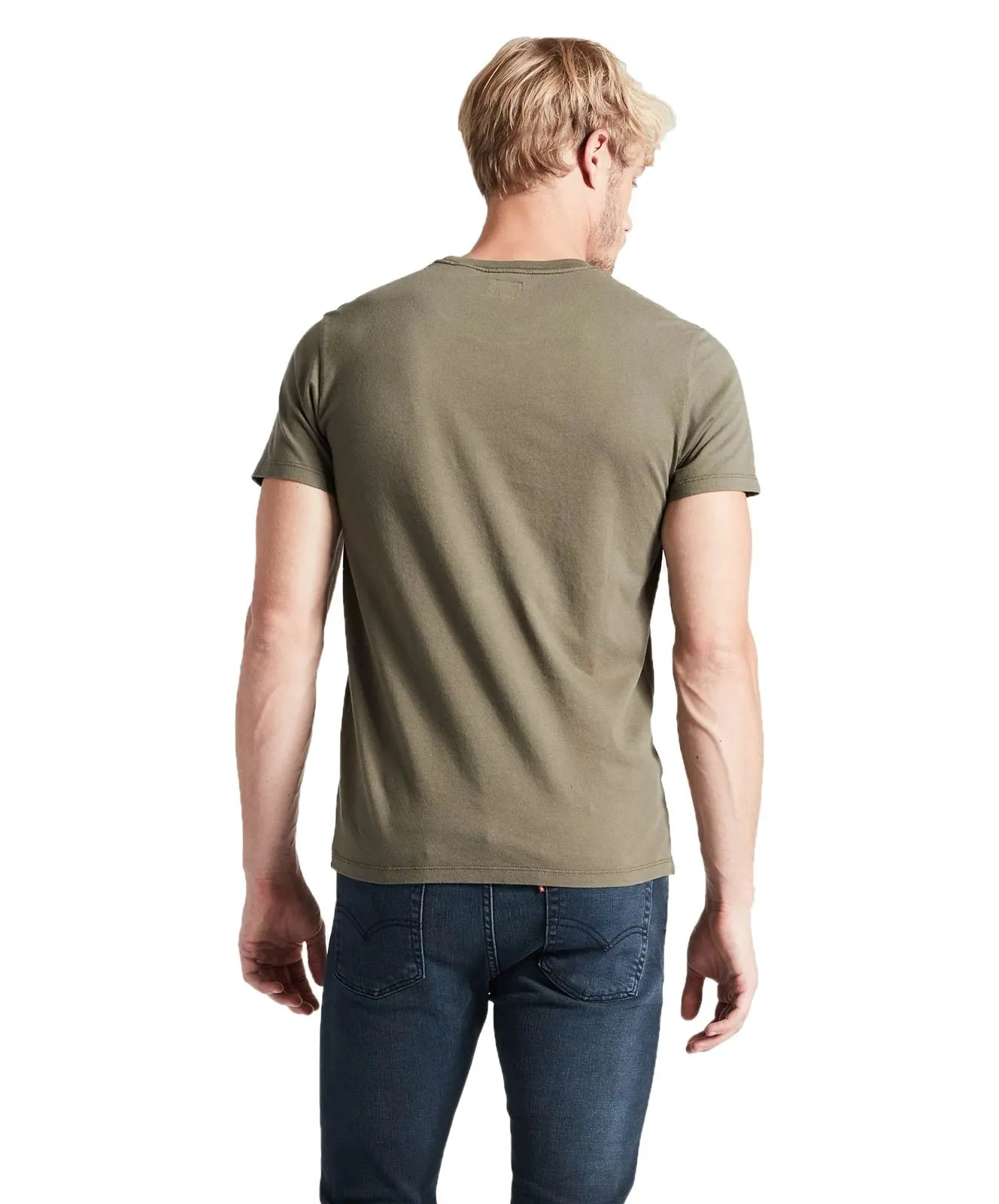 Herren Shirt Original Tee von Levis in Olive Night