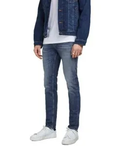 Jack & Jones Straight Fit Jeans in blauer Vintage-Optik