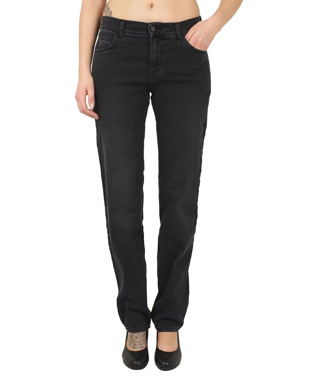 Angels Dolly Jeans Comfortable Fit in grauem Grey Used