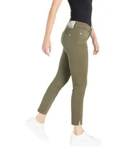 Mac Dream Summer mit Cropped Länge in Olive