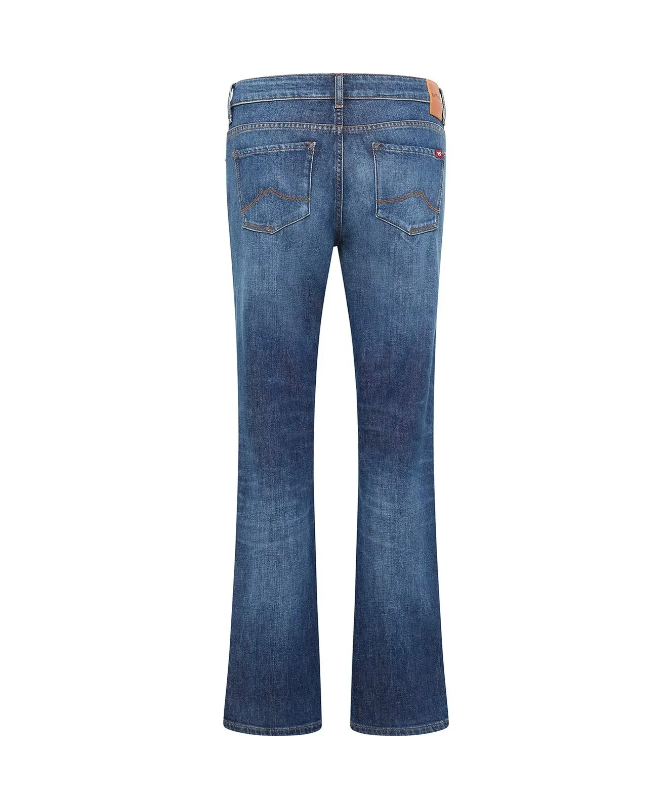 Damen Jeans Crosby Relaxed Straight von Mustang in Denim blue