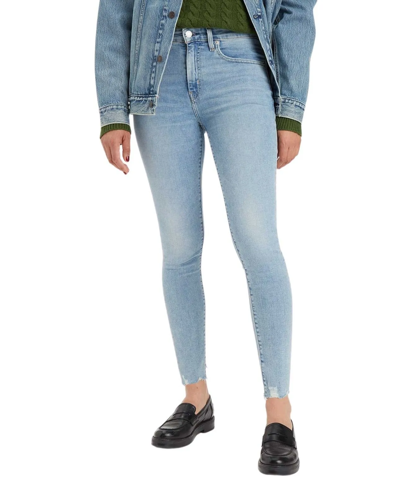 Damen Jeans 721 High Rise Skinny von Levis in Making Waves