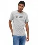 Herren Shirt Austin von Mustang in Mid Grey Melange