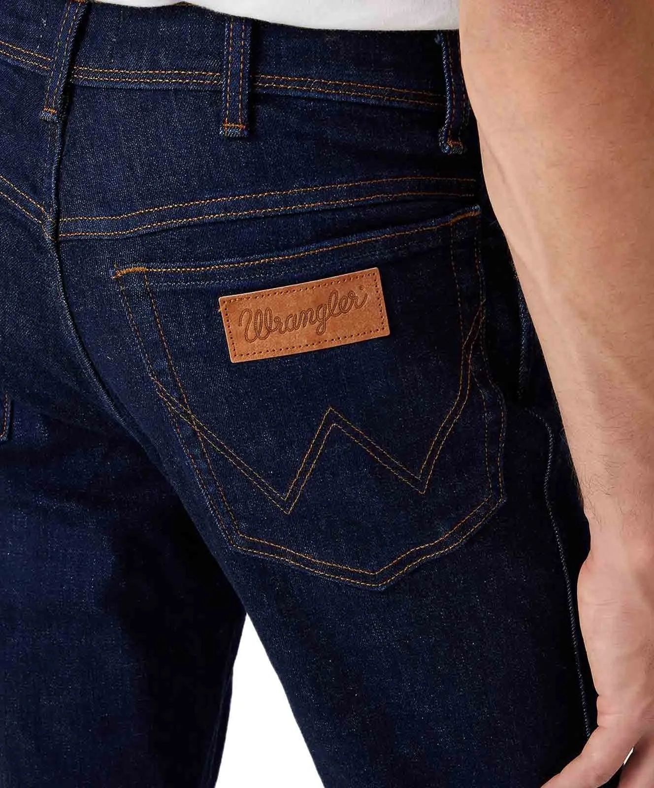 Herren Jeans Texas Slim von Wrangler in Day Drifter