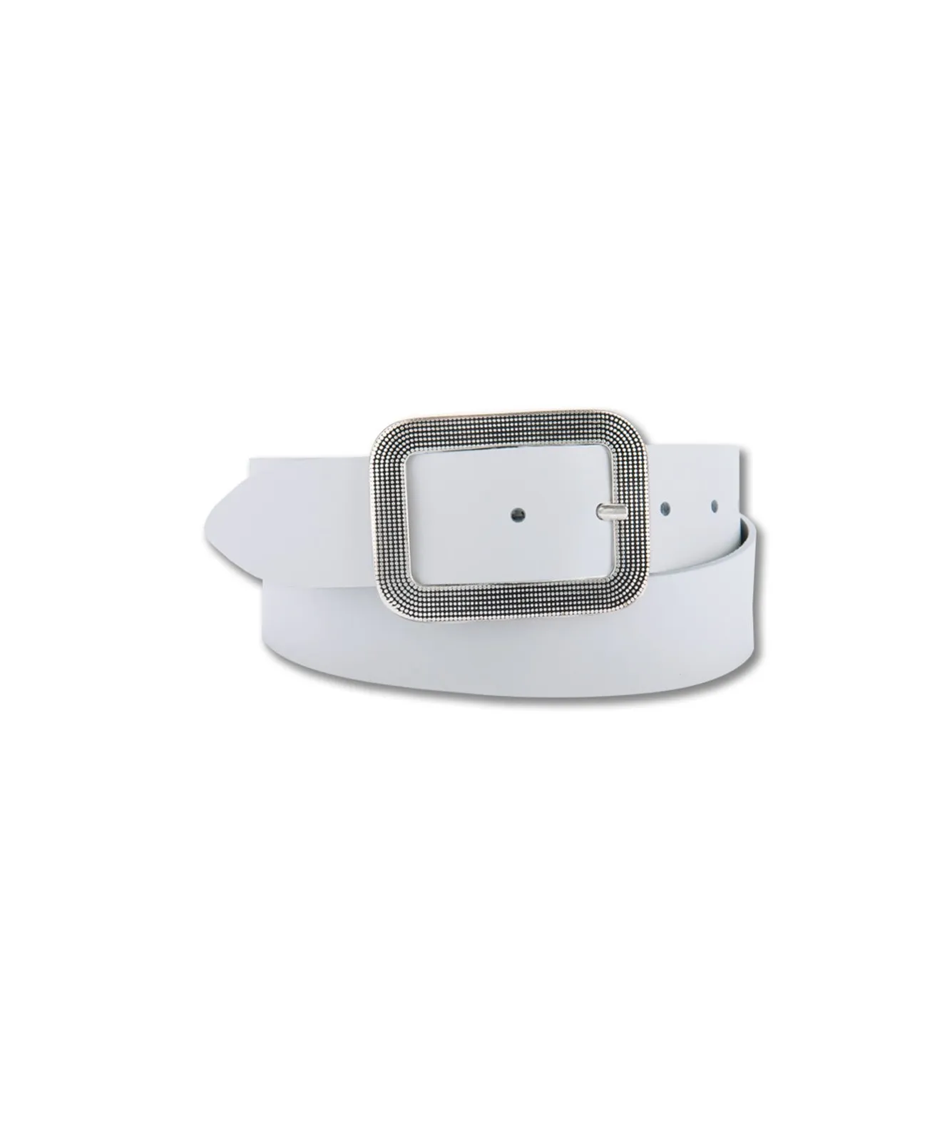 Damen Gürtel 4cm Nappaleder Gürtel von Bernd Götz in Weiß