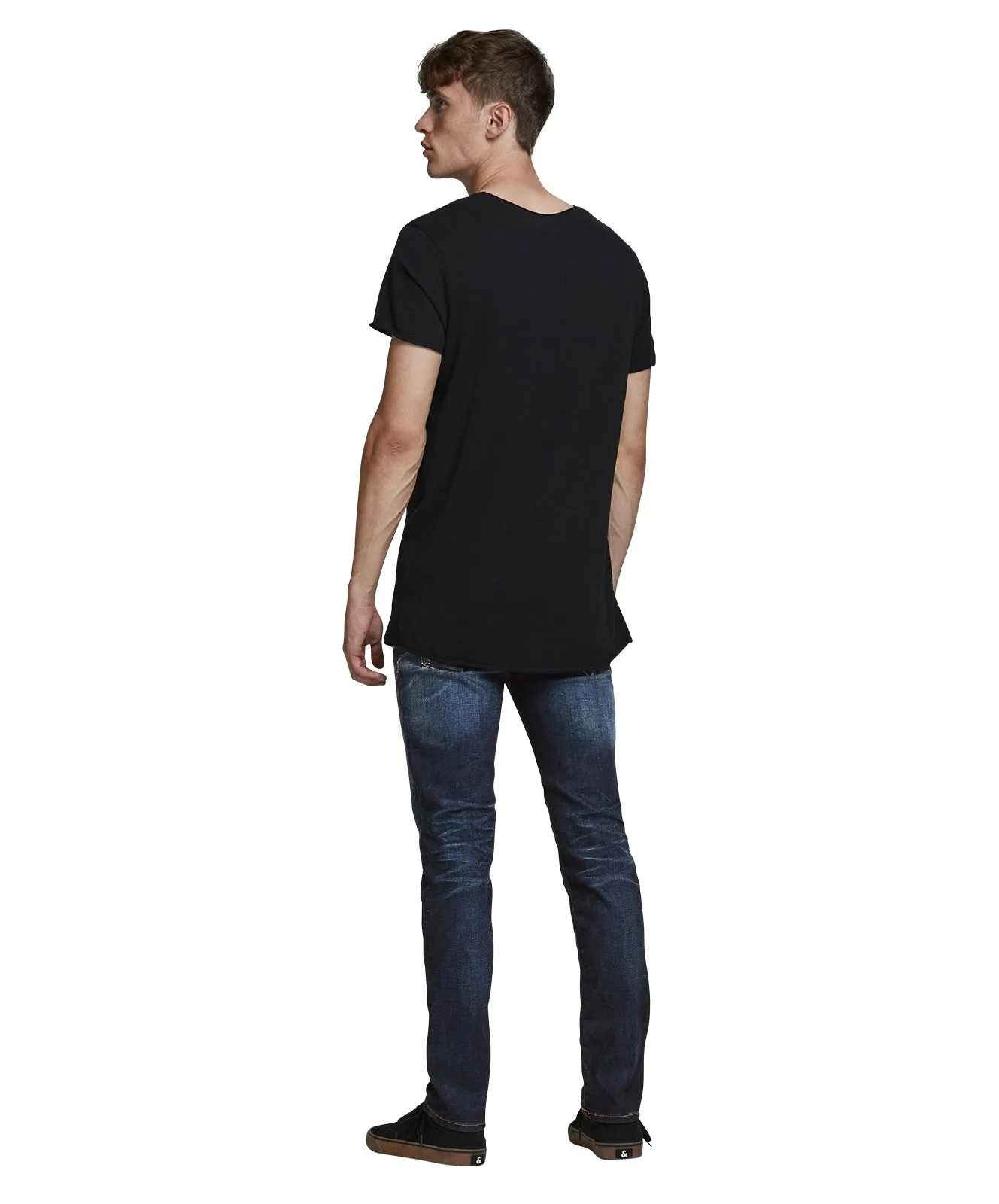Herren Jeans Tim von Jack & Jones in Blue Denim