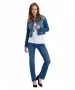 Cross Jeans Bootcut Lauren - Regular fit Jeans in Indigoblau - f03