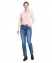 Damen Jeans Lauren von Cross in Mid Blue