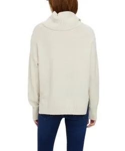 Vero Moda Strickpullover Doffy mit Rollkragen in Beige