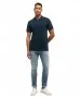 Herren Shirt Polo Shirt von Mustang in Carbon