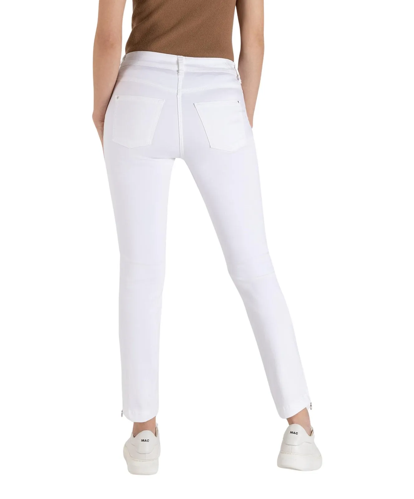 Damen Jeans Dream Chic von MAC in White Denim
