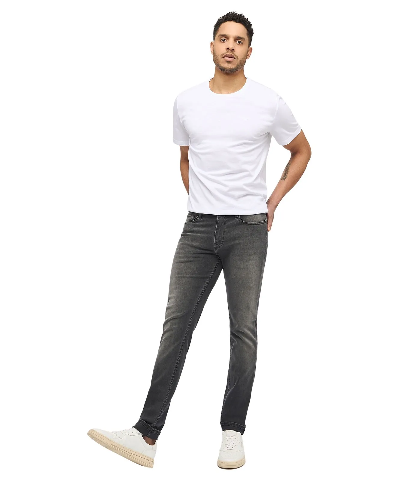 Herren Jeans Frisco Skinny von Mustang in Black