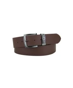 Levis Herren Gürtel aus Glattleder Pilchuck in Dark Brown
