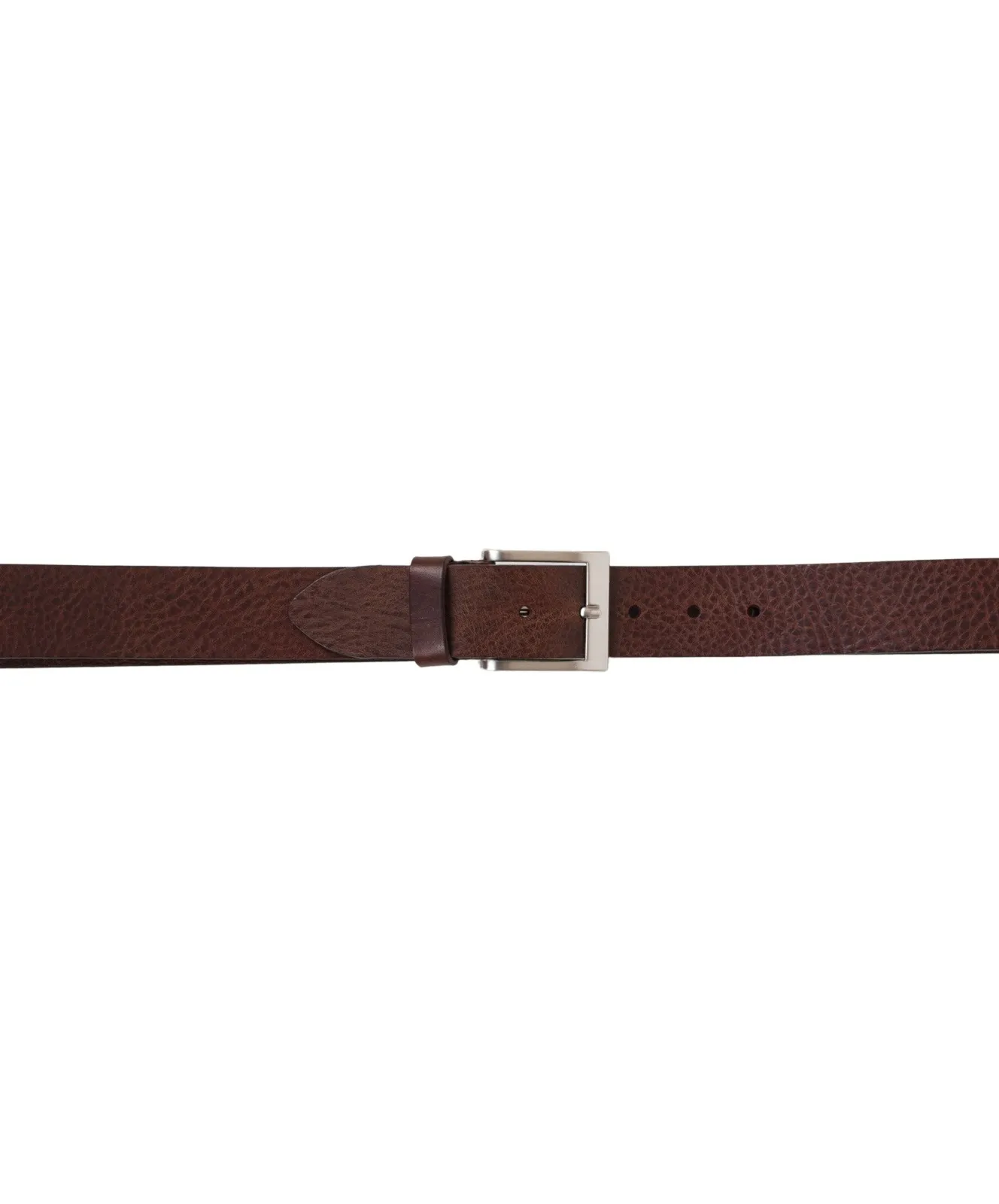 Herren Gürtel 401410 - 4cm Walkledergürtel von Bernd Götz in Dunkelbraun