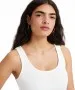 Damen Shirt Rib Tank von Levis in White+
