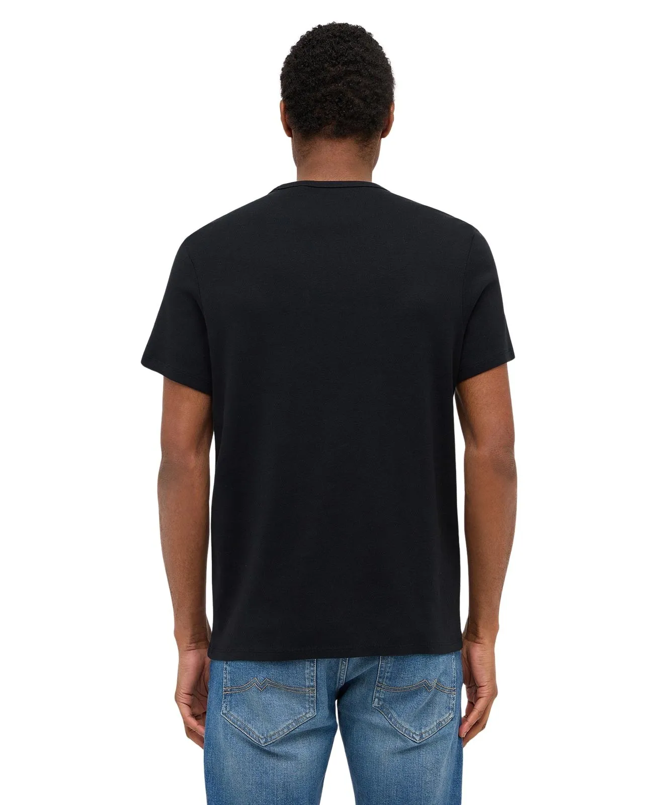 Herren Shirt Allen C Basic von Mustang in Black