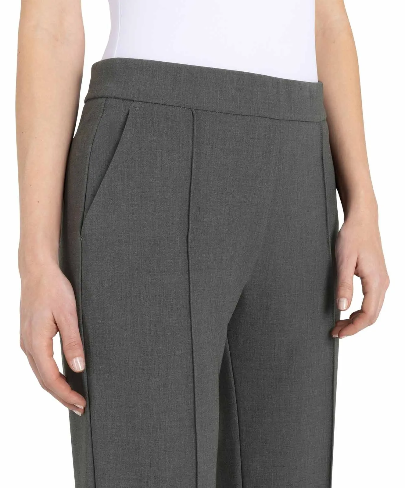 Damen Hose Chiara Smart von MAC in Silver Shadow Melange