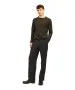 Herren Pullover Hill Knit Crew Neck von Jack & Jones in Olive Night Melange