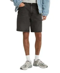 Levis Jeans Shorts 468 Baggy Style in Schwarz