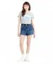 Damen Jeans Ribcage Shorts von Levis in Noe Five