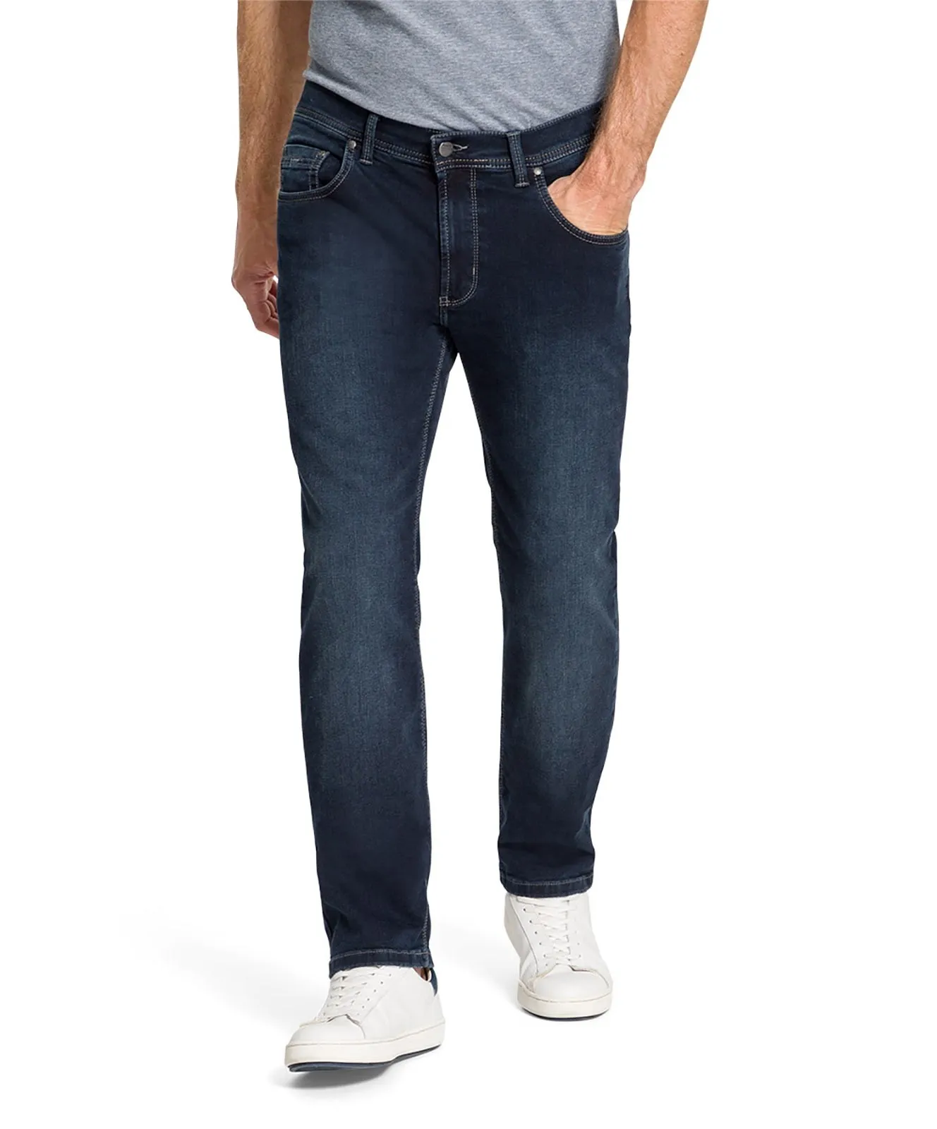 Herren Jeans Rando Megaflex 1680 von Pioneer in Blue/Black Used