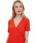 Damen Kleid Haya von Vero Moda in Spicy Orange