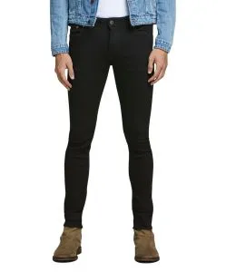 Jack & Jones Jeans Skinny Fit Liam in Black Denim