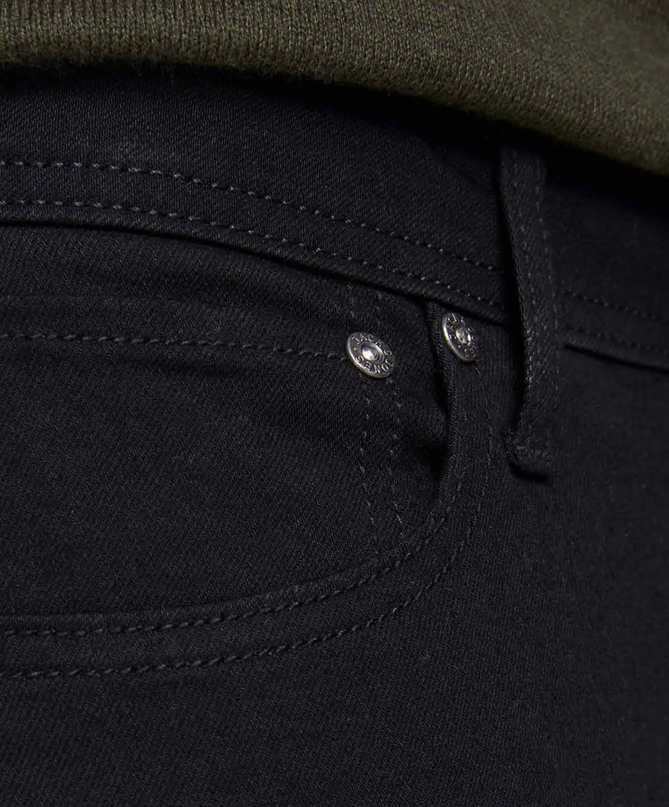 Herren Jeans Glenn Original von Jack & Jones in Black Denim