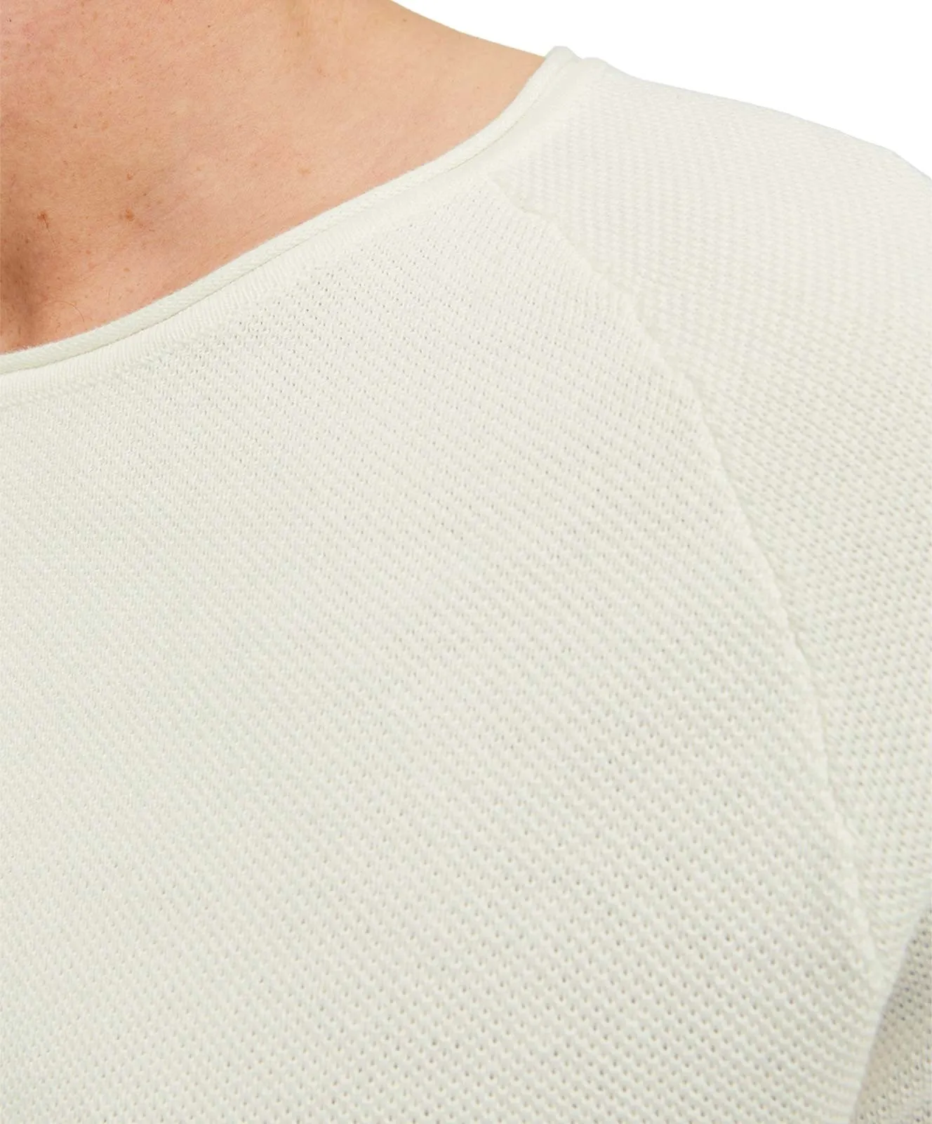 Herren Pullover Hill Knit Crew Neck von Jack & Jones in Cloud Dancer