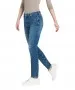Damen Jeans California Slim von MAC in Destroyed Used Wash