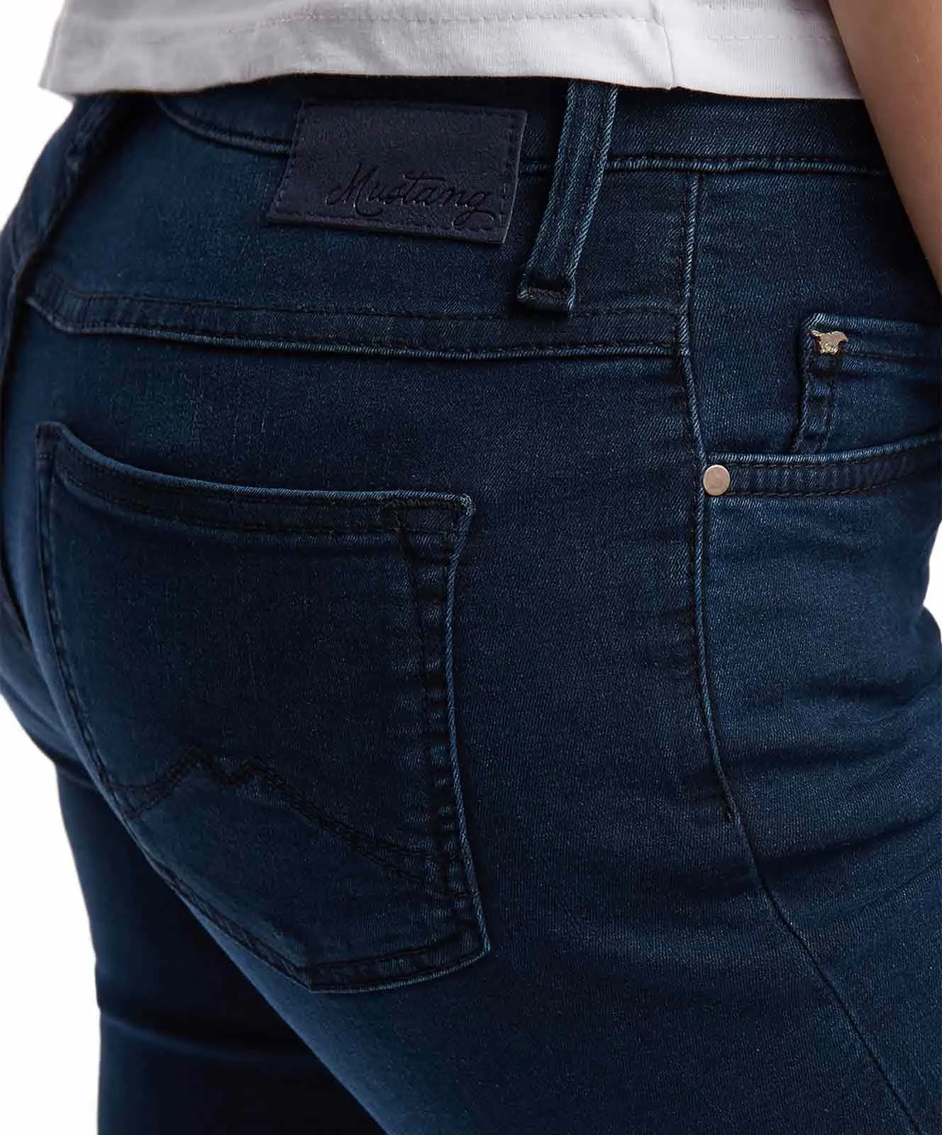 Damen Jeans Sissy Slim von Mustang in Stone Washed