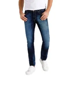 Mac Jog‘n Jeans aus Sweat Denim in blauem Dark Authentic