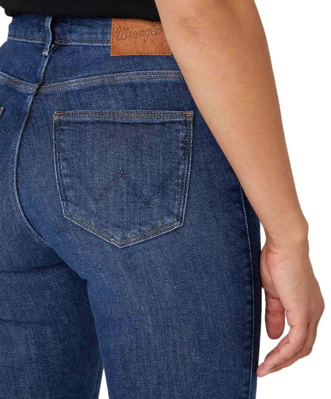Damen Jeans High Rise Skinny von Wrangler in Good News