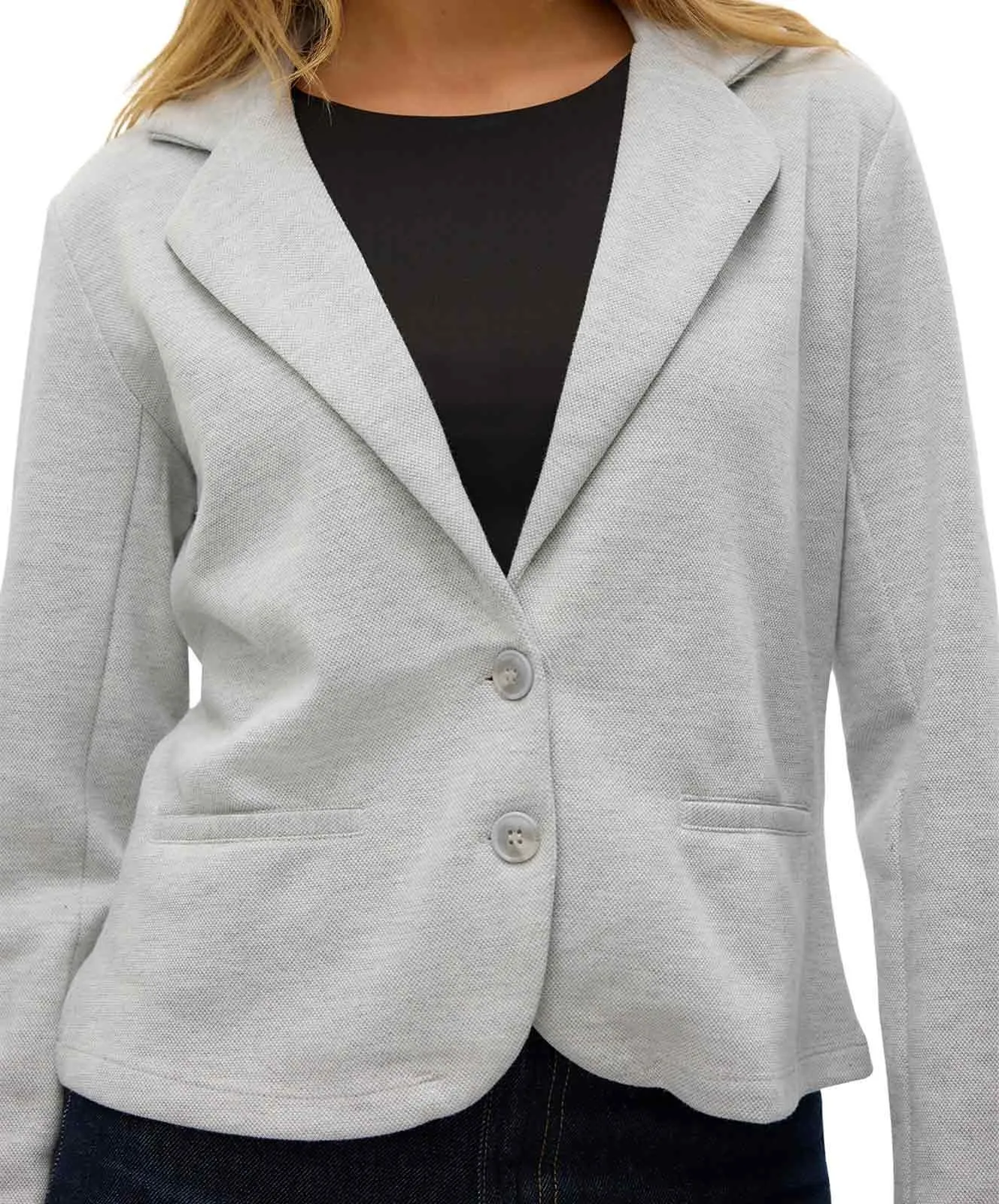 Damen Jacke Emma von Vero Moda in Light Grey Melange