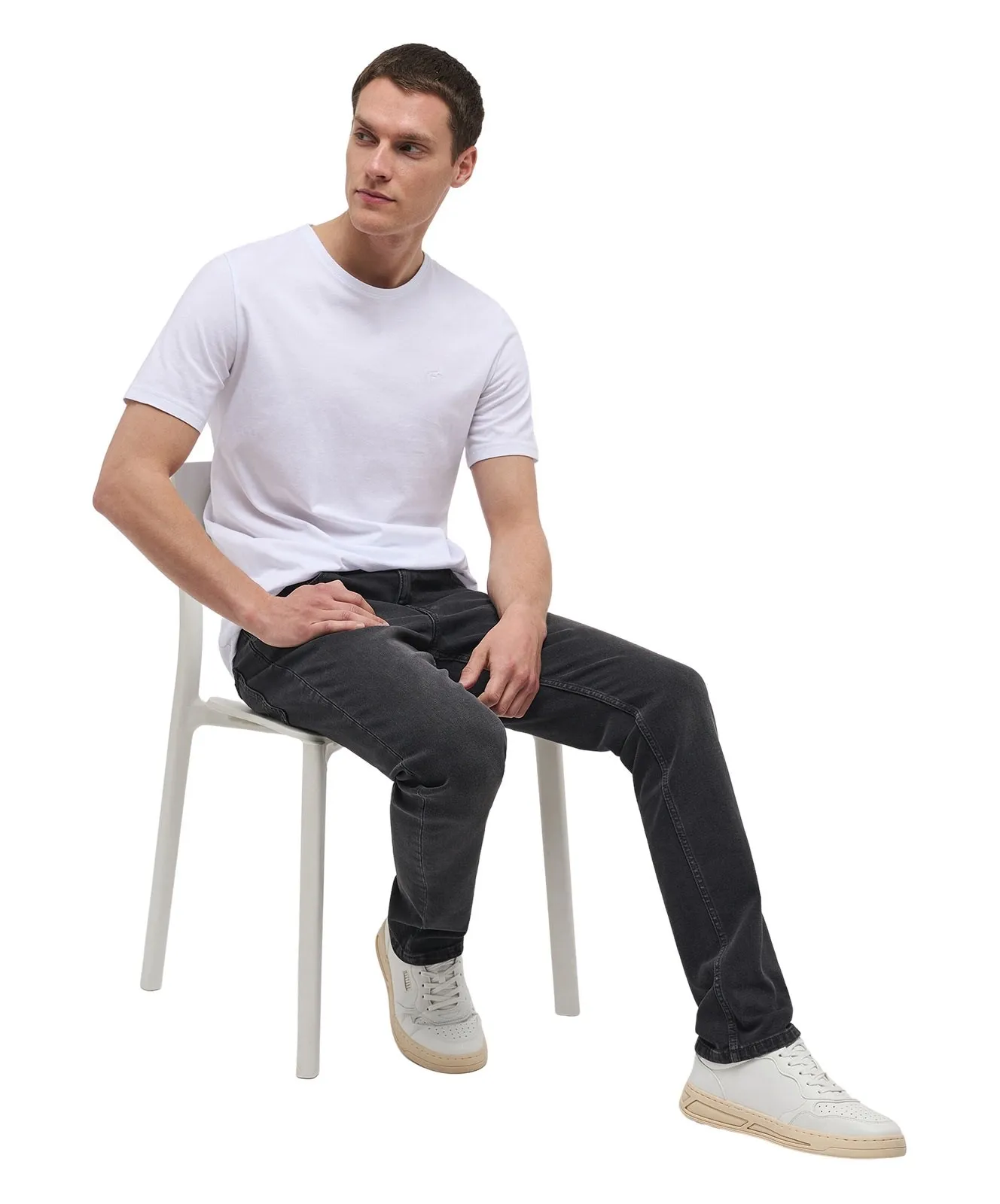 Herren Jeans Orlando Slim von Mustang in Black Used