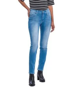 Cross - hellblaue Mom Jeans Anya in Light Blue