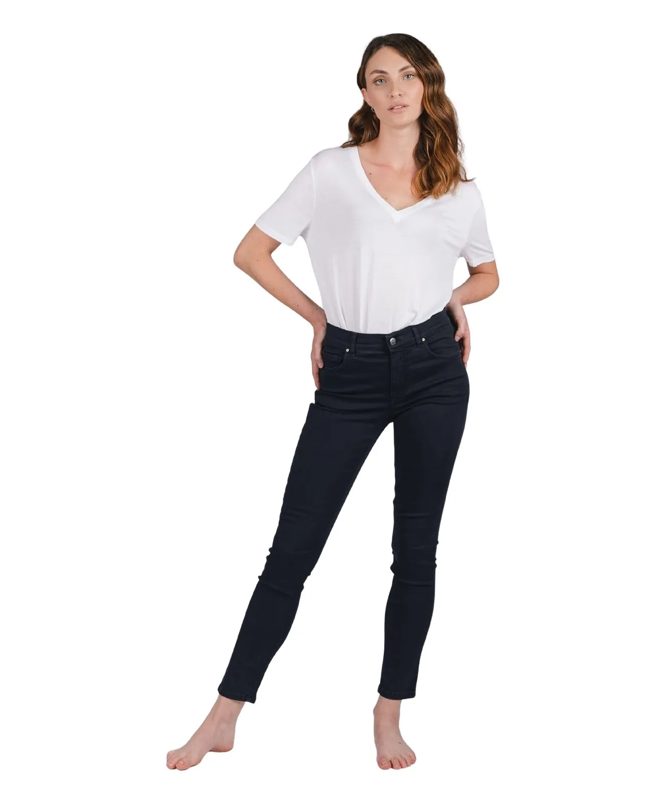 Damen Jeans Skinny von Angels in Midnight Blue