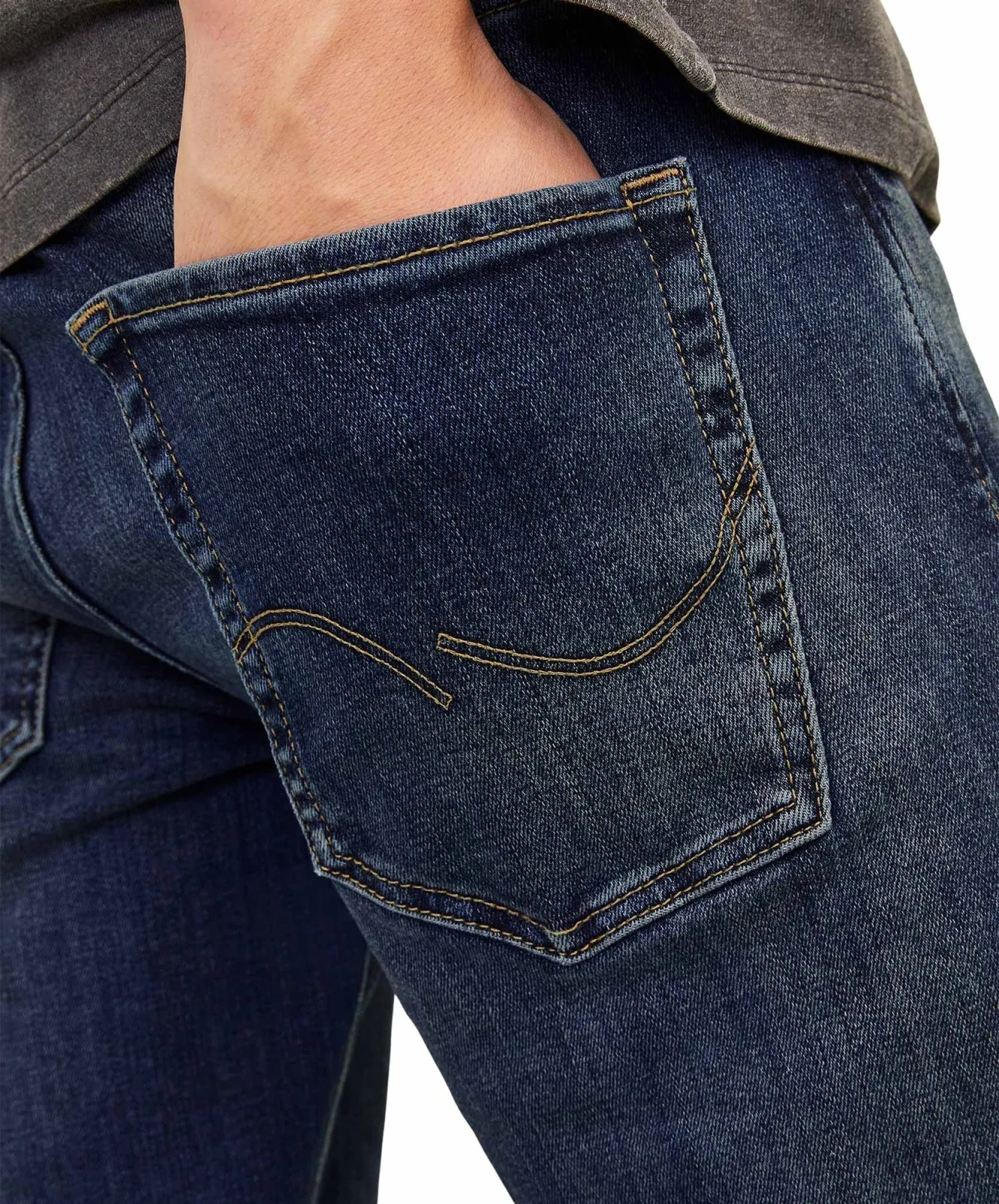 Herren Jeans Mike Original von Jack & Jones in Blue Denim