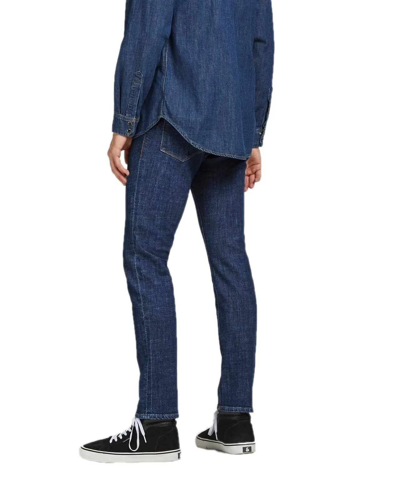 Herren Jeans Tim Original von Jack & Jones in Blue Denim