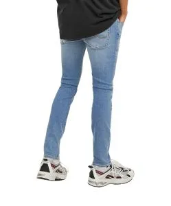 Jack & Jones Liam Jeans in Hellblau mit Skinny Fit