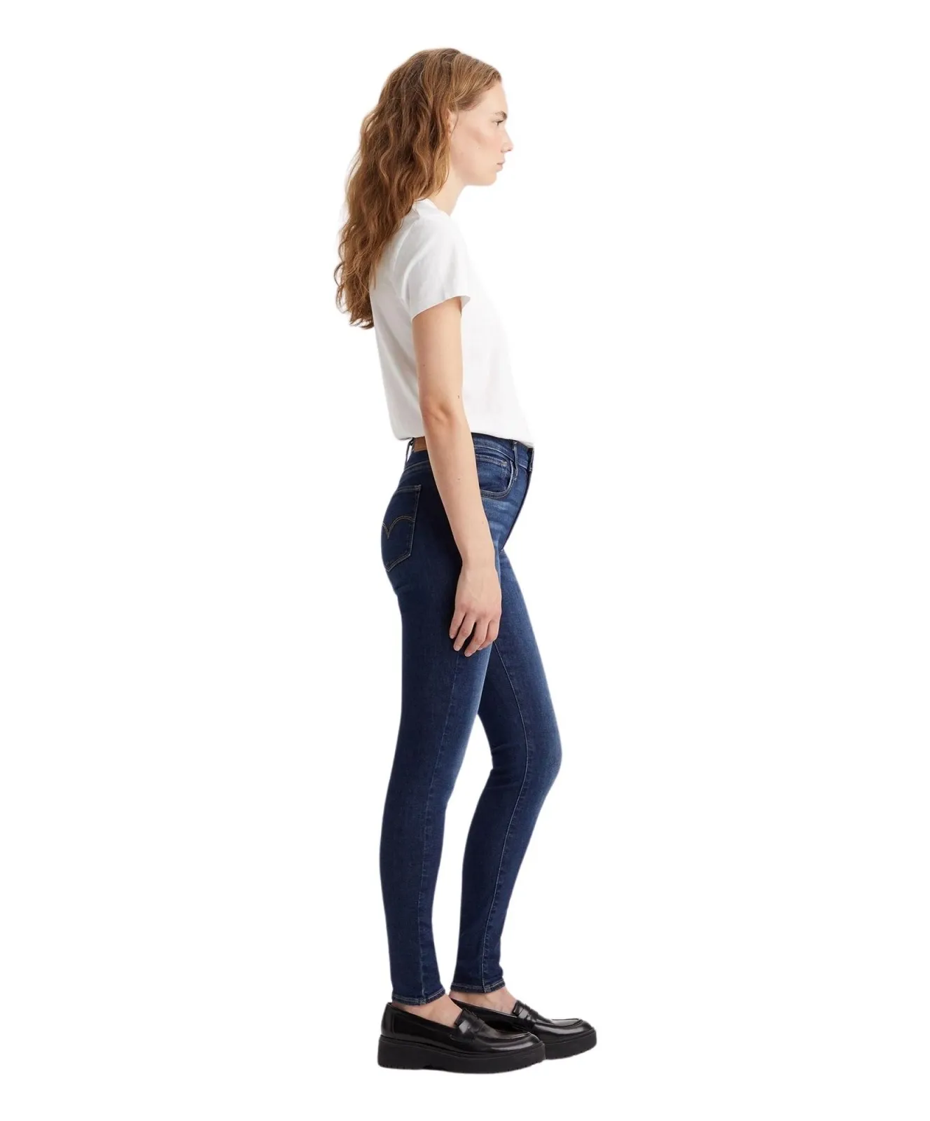 Damen Jeans 720 High Rise Super Skinny von Levis in Love Song Dark