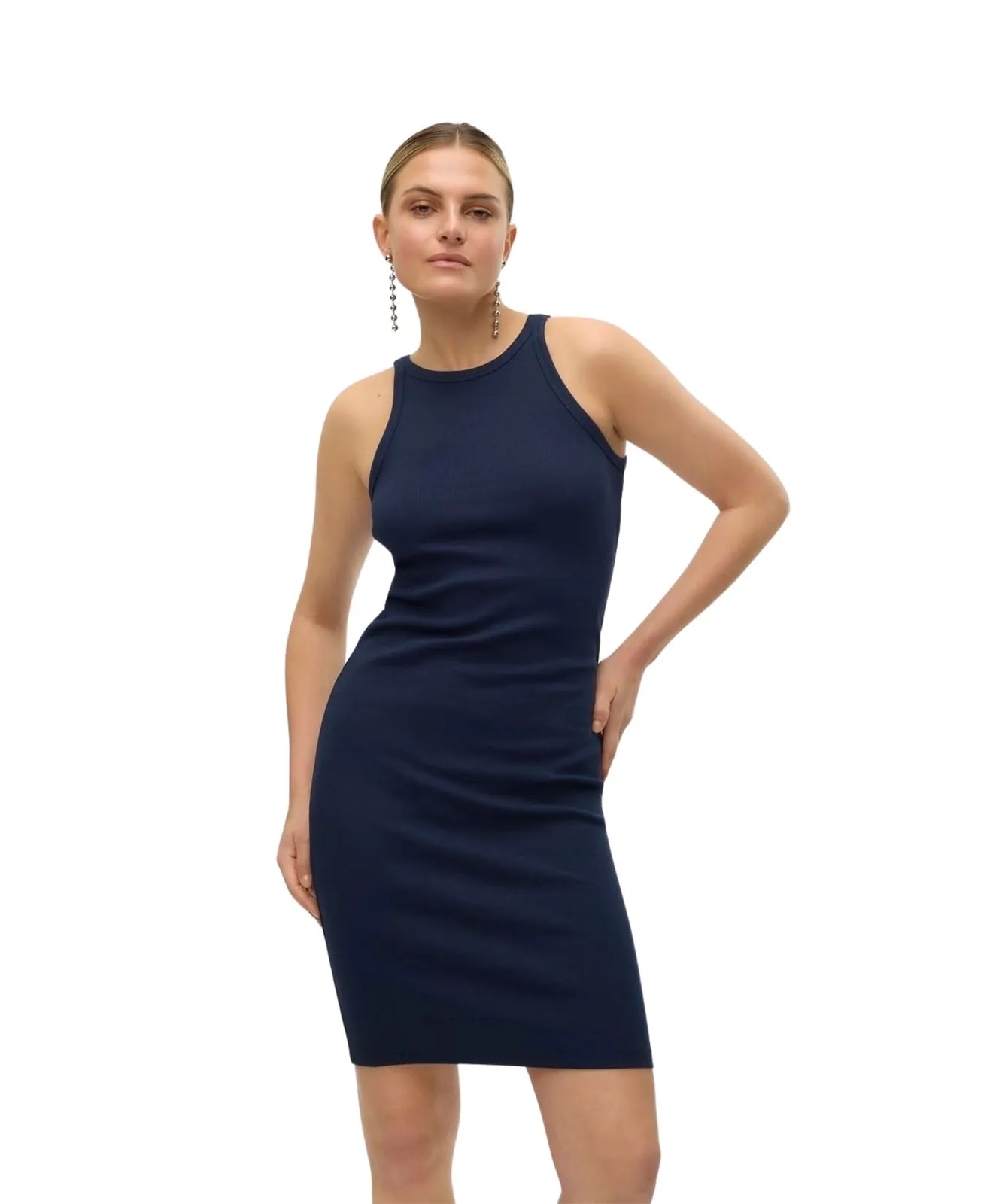 Damen Kleid Chloe von Vero Moda in Navy Blazer