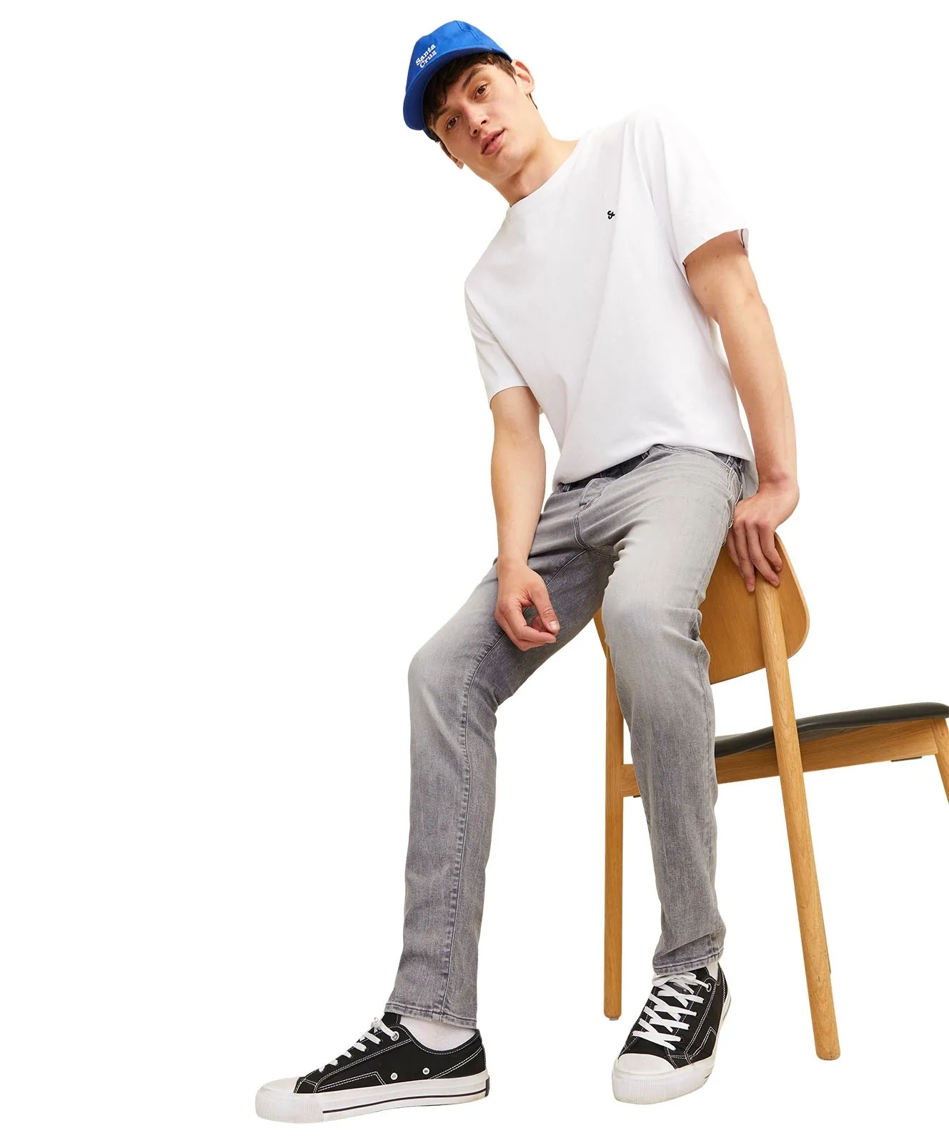 Herren Jeans Glenn Fox von Jack & Jones in Grey