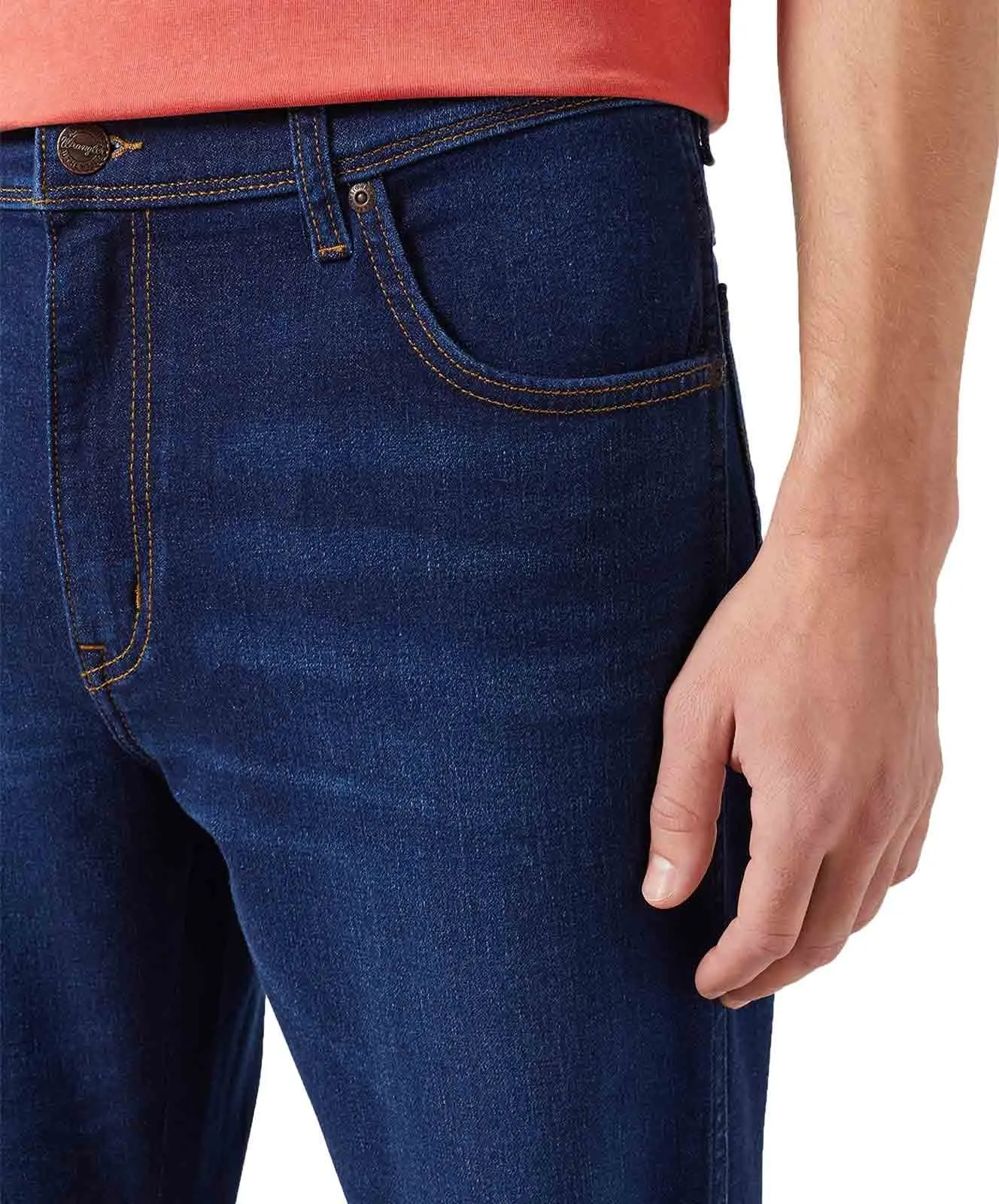 Herren Jeans Texas Slim von Wrangler in Night Shade