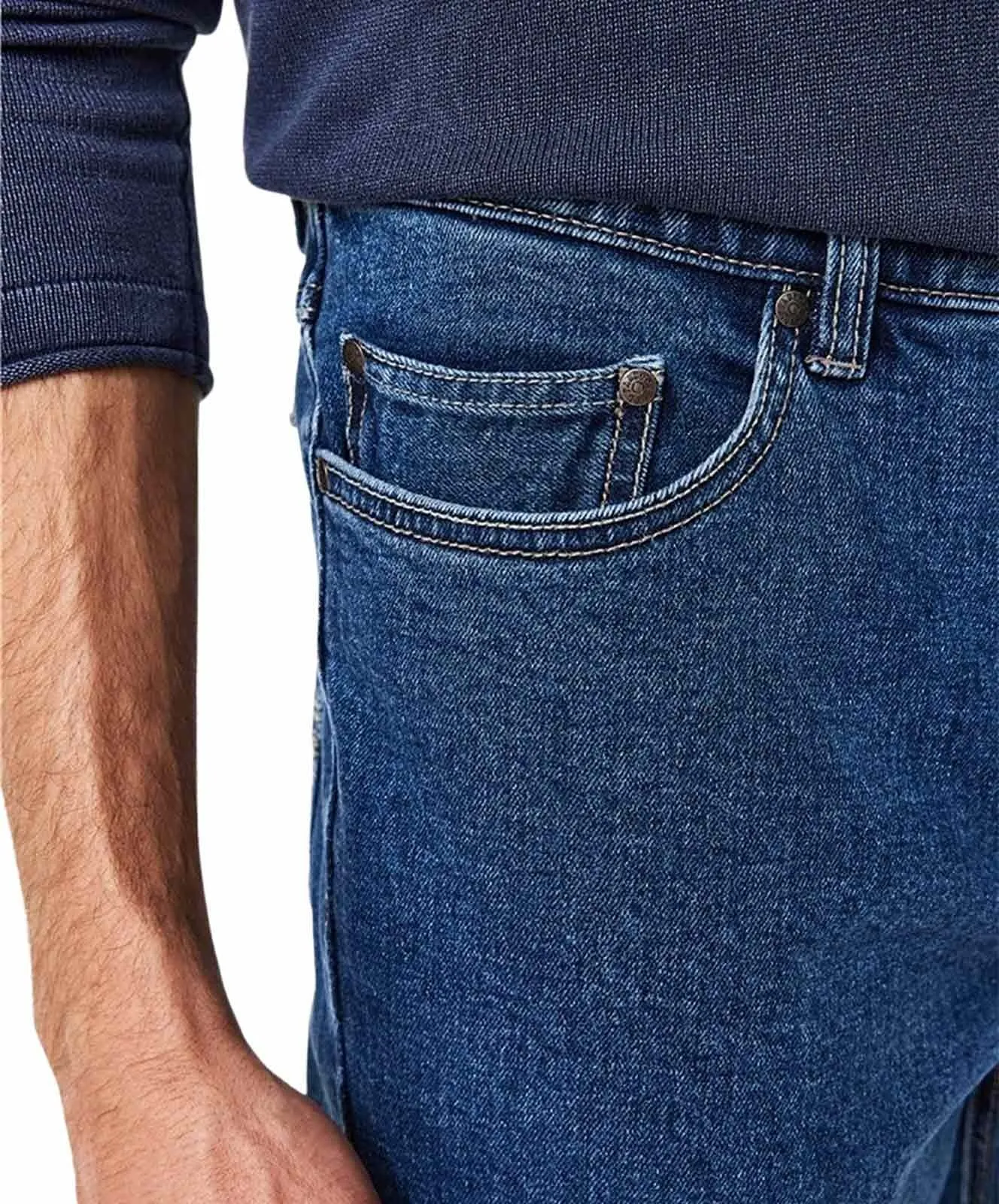 Herren Jeans Ranger von Paddocks in Medium Blue Stone