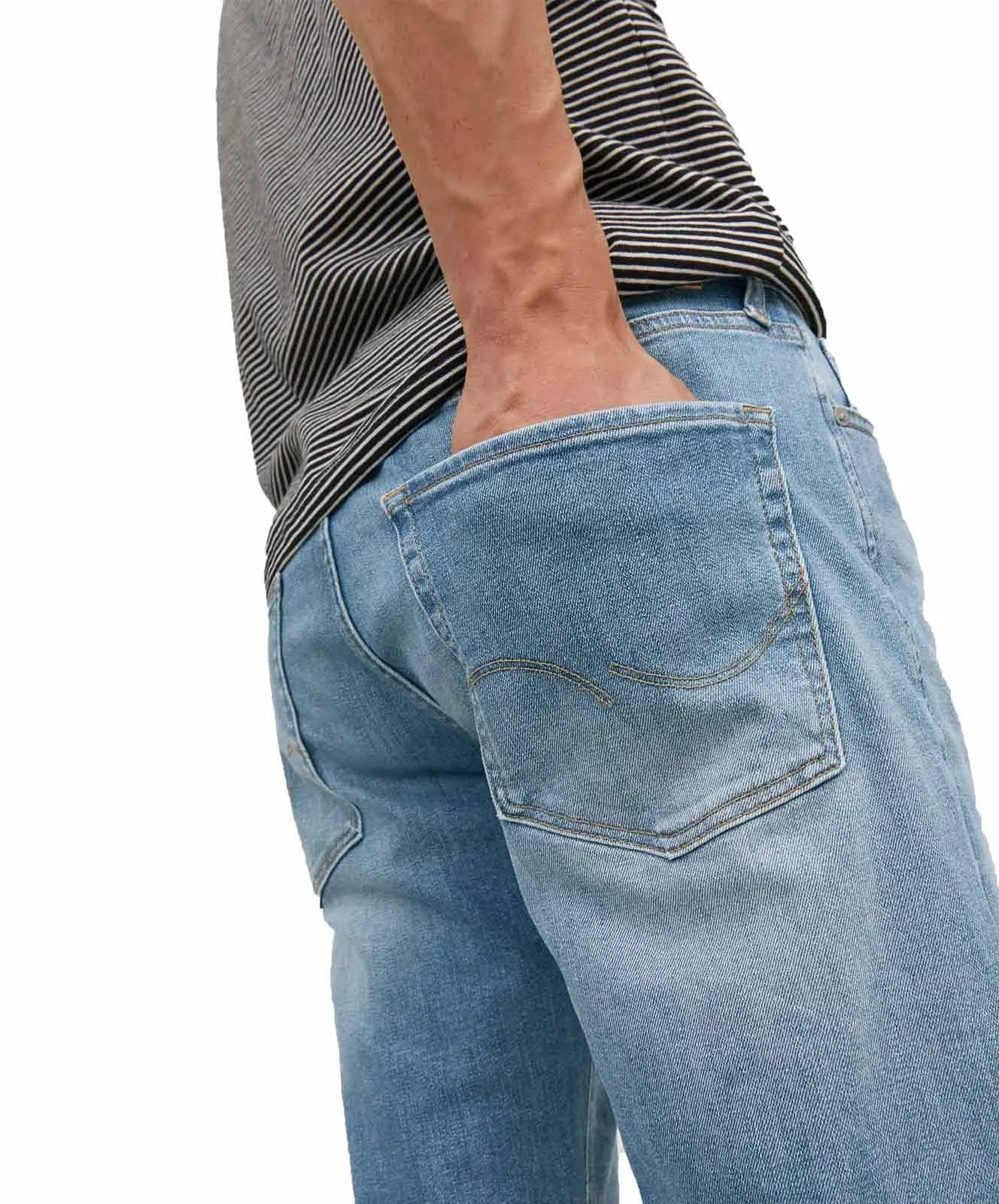Herren Jeans Mike Original von Jack & Jones in Blue Denim