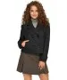 Damen Jacke Freja von Only in Dark Grey Melange