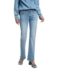 Cross Lauren Jeans mit ausgestelltem Bein in Hellblau