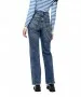 Damen Jeans Kelly von Pieces in Medium Blue