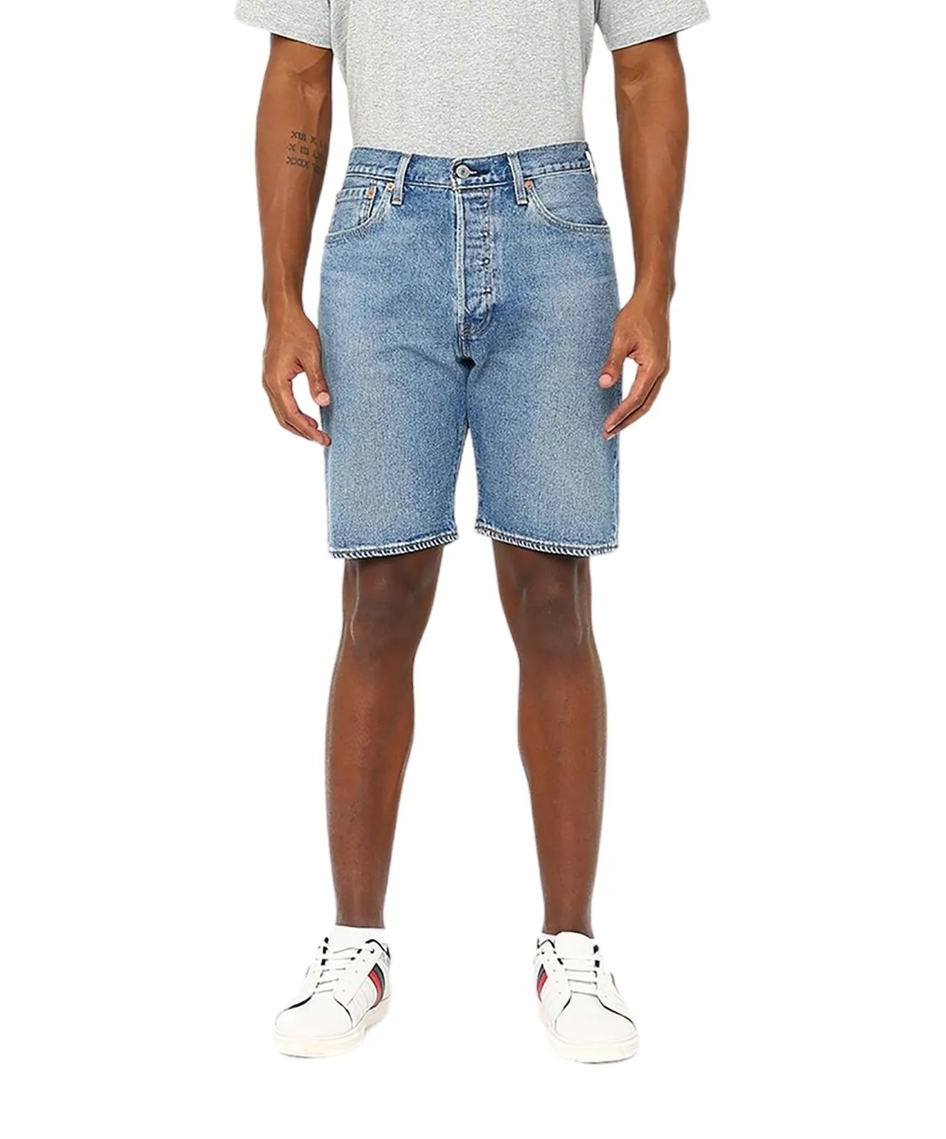 Herren Jeans 501 Original Shorts von Levis in 9am On Battery